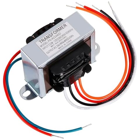 24v 50va Control Transformer， Primary 120, 208, 240V Secondary 24V Isolation Transformer，HVAC Furnace Transformer Multi Tap Cover