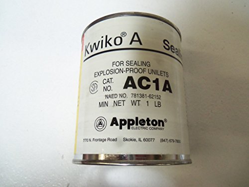 APPLETON AC1A KWIKO A Sealing Cement 16 OZ miniatura 3