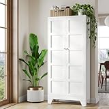 72' Tall Kitchen Cabinet Storage Unit With 2 Doors...