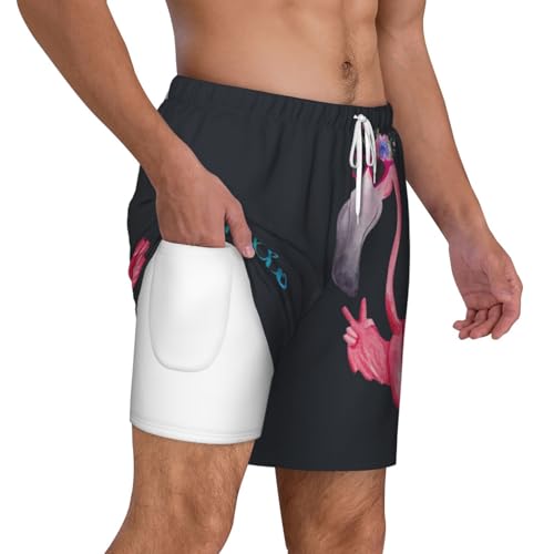 Short de bain respirant et séchage rapide Hello Glasses motif été - 3