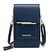 MINGHOO Geldbörse Damen Handytasche zum Umhängen Schultertasche Handy Umhängetasche Handy Portemonnaie Tasche Handy Umhängetasche Handy Schultertasche Damen mit Abnehmbar Schultergurt