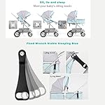 Klappbarer Kinderwagen，Babywagen Reisesystem Mit Baby Basket Anti-Shock Kombikinderwagen 0-3 Jahre 0-15 Kg，höhenverstellbarer Griff, Klein Faltbar, Leicht (Color : Style 1)