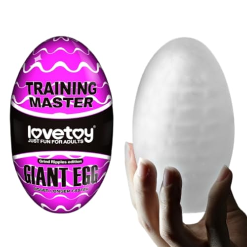 Lovetoy Giant Masturbateur oeuf Violet Ø7x13 cm