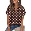 Brown Polka Dot
