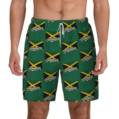 Bañador de Jamaica para hombre shorts de playa casual surf senderismo