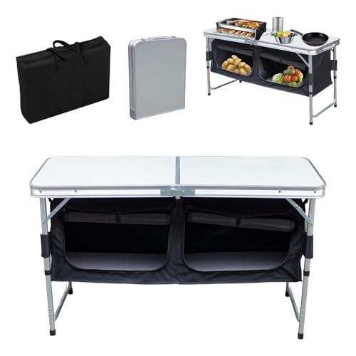 Hebitod Campingküche, Outdoor Camping Küche,Schnell auf- und abgebaut Camping Schrank,
