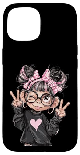 �V�ѐS�̂��鏗�̎q ���킢���L�����N�^�[ ���K�l�t�� �s�[�X�T�C���f�U�C�� �X�}�z�P�[�X iPhone 15 �p