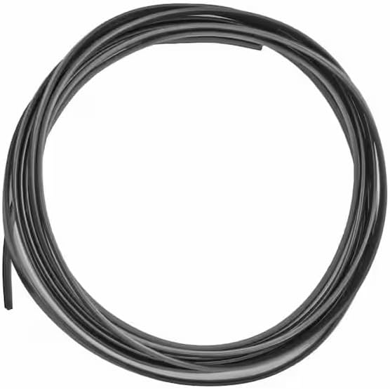 Black Vinyl Flat Screen Spline for Window Screen - .285, Roll of 100 Feet | Flat Spline for Screen Windows, Patio, Porch, Pool Enclosure, Lanai & More
