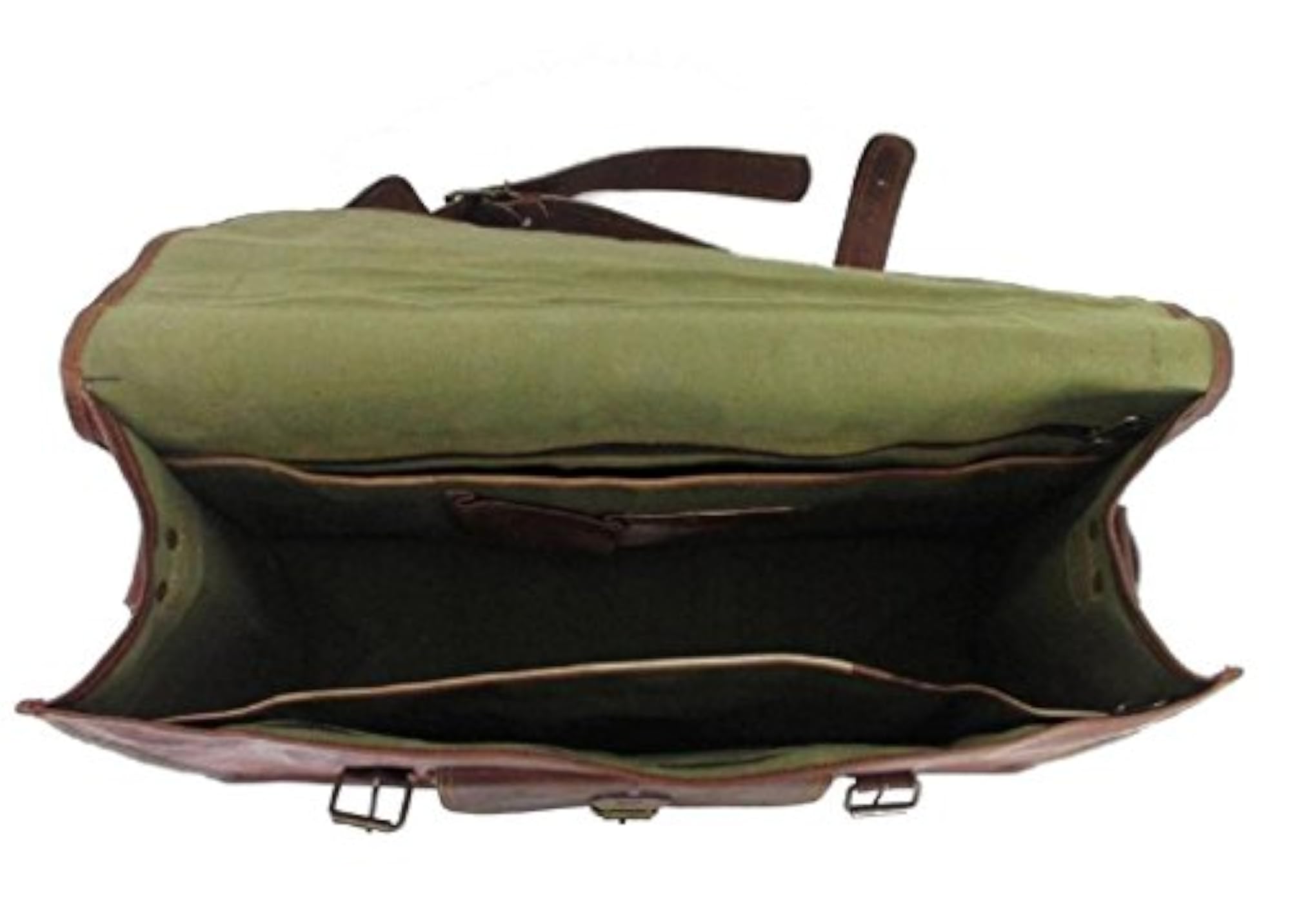Vintage Leather Casual Messenger Bag, Unisex