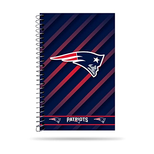NFL New England Patriots Notizbuch, liniert, 100 Blatt Cover