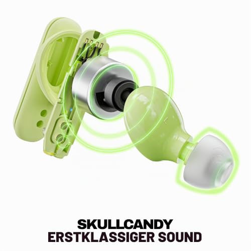 Skullcandy Smokin' Buds In-Ear Wireless-Kopfhörer, 20 Std. Akkulaufzeit, 50% nachhaltiger Kunststoff, Mikro, kompatibel mit iPhone… – Ansicht 6