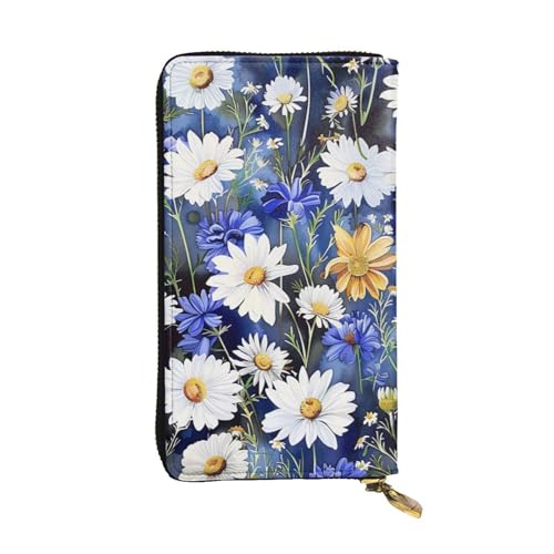 Portefeuille femme en cuir avec fermeture éclair pour téléphone portable et cartes