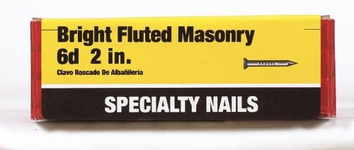 Grip-Rite 2 in. Masonry Bright Steel Nail Oval 1 lb.