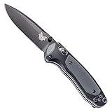 Benchmade - Mini Boost 595 Knife, Plain Drop-Point, Coated Finish