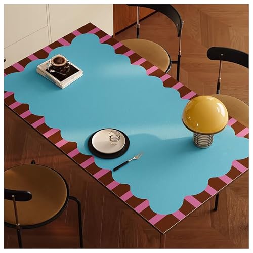 ���U�[�f�X�N�}�b�g �h�� �ϖ� �����ɂ��� �R���g���X�g�J���[�̑g�ݍ��킹 ���������p�I(Blue,90x150cm/35.4x59.1in)