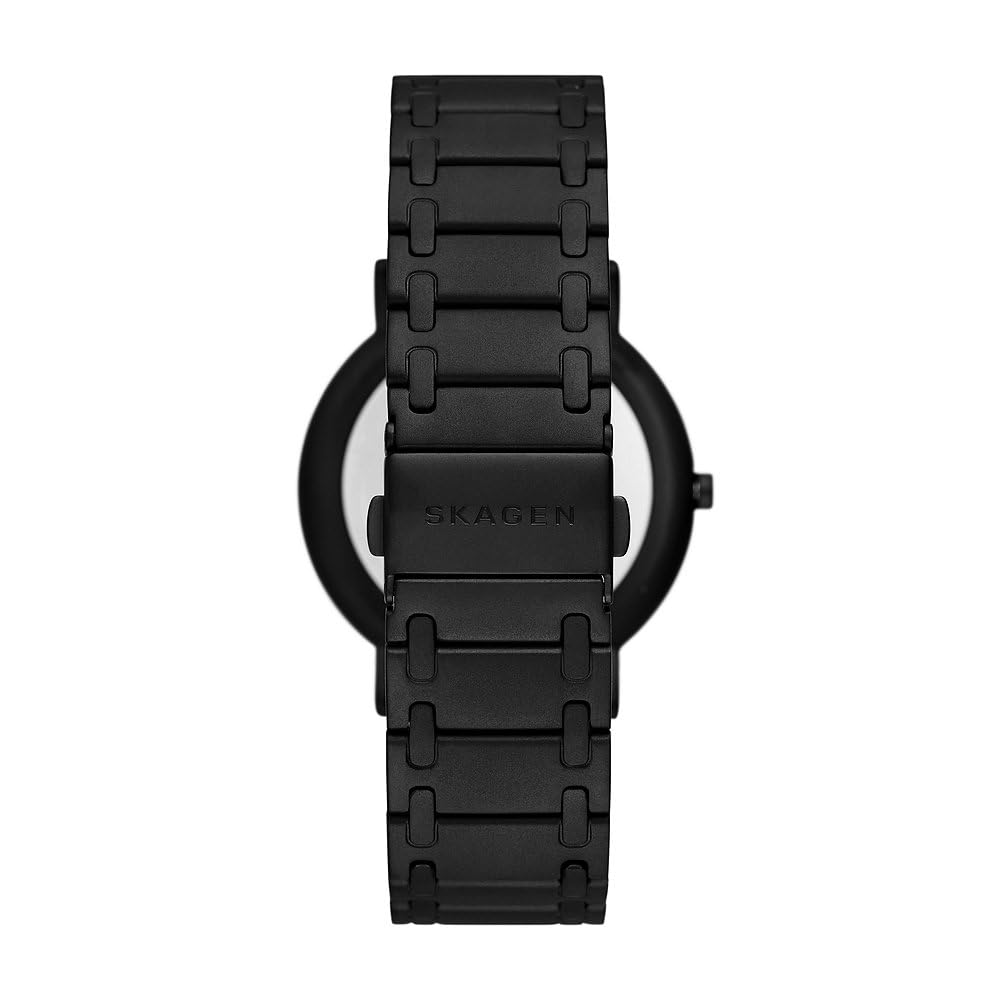 Skagen Orologio Signatur per Uomo, Movimento al quarzo a tre lancette con cinturino in acciaio inossidabile