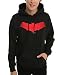 Batman Red Hood Symbol Hoodie-Large