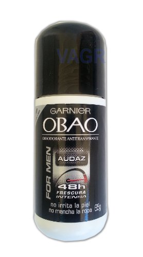 Garnier Obao Roll-On Deodorant For Men 2.1 oz ( Pack of 6)