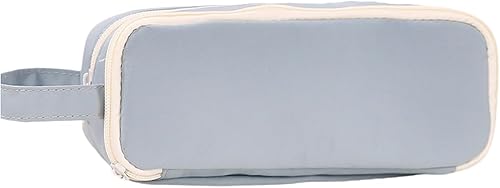 Miniatura 4 de Estuche para lápices de gran capacidad, 5 compartimentos, bolsa grande para lápices, estuche organizador de almacenamiento simple, artículos de