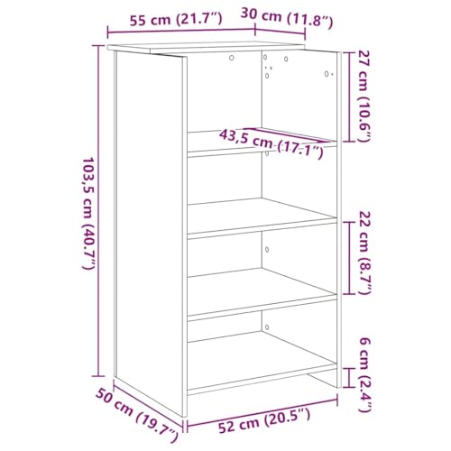 Comptoir de réception gris béton : la solution pour ranger et travailler sans encombrement - 4
