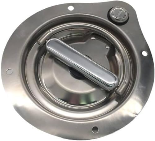 MS200 Stainless Steel Flush D-Ring Locking Handle with D Ring Latch