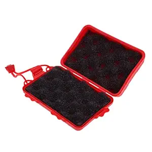 SAZ DEKOR Outdoor Shockproof Survival Case Waterproof Box Camping Hiking Storage Container 12x8x3.8cm