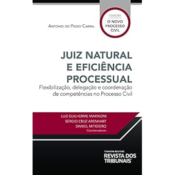 Capa do livro Juiz Natural E Eficiência Processual