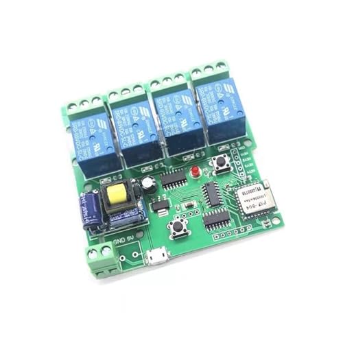 Module de relais 4 voies avec télécommande AC220V pour contrôle instantané