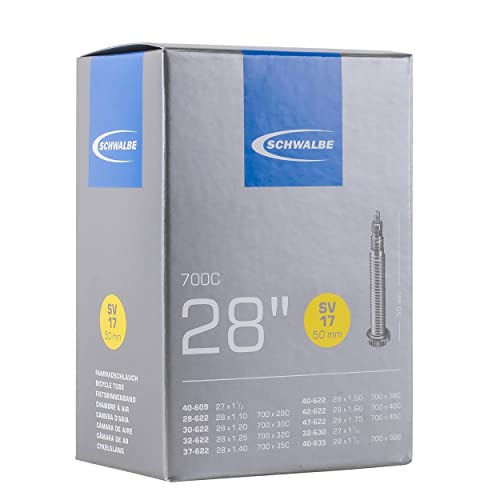 SCHWALBE Unisex Adulto Sv17 Camera D'Aria, Neutro, 28/47-622/635 IB 50mm