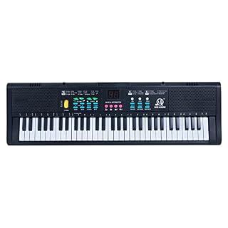 Piano électrique pour étudiant en piano,HUIOP 61 touches de musique numérique clavier électronique enfants piano électrique multifonctionnel pour piano étudiant avec interface microphone instrument de - Les Beatles, Paul McCartney, John Lennon, RIngo Starr, George Harrison