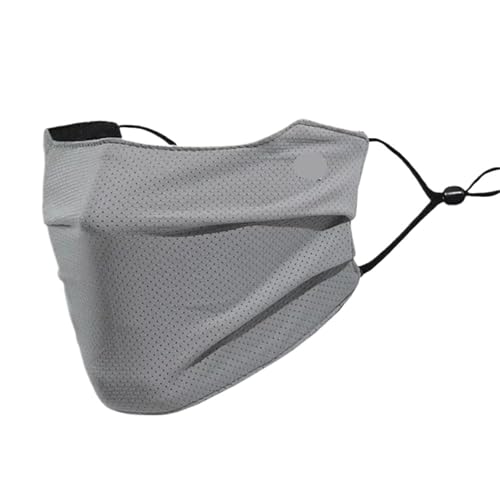 Breathable Ice Silk Face Cover Shield Washable Reusable Sun Protection Face Mask for Exercise ?(4pc-color2)