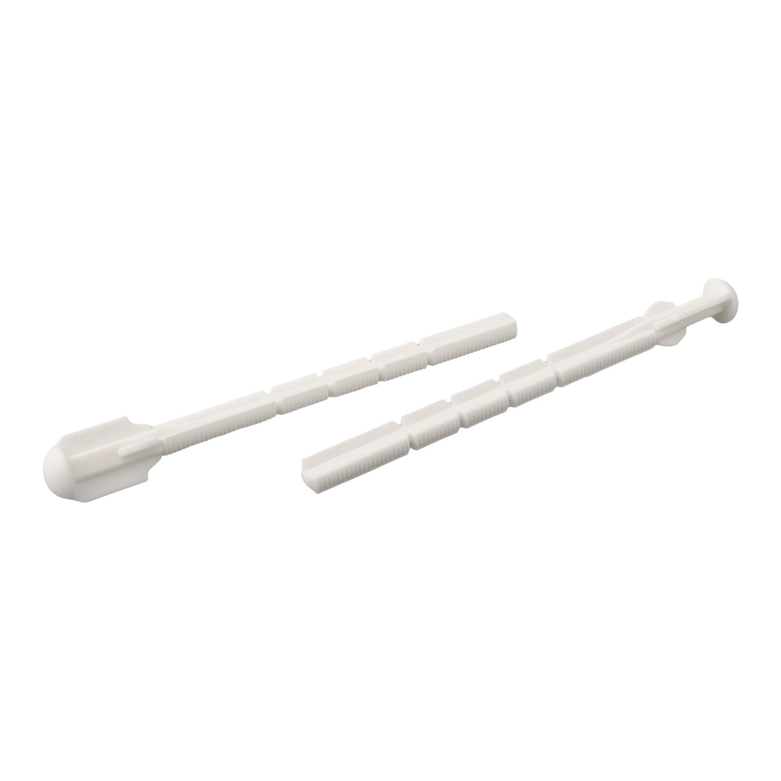 Set asta di scarico, barra attuatore, kit asta di spinta per Geberit 241874001, adatto per cassette UP320 pre-2008, Sigma01/20/50, ABS bianco, 140 mm