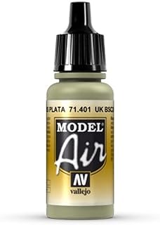 Vallejo VAL71401 Model Air 17ml-UK BSC 28 Silver Grey