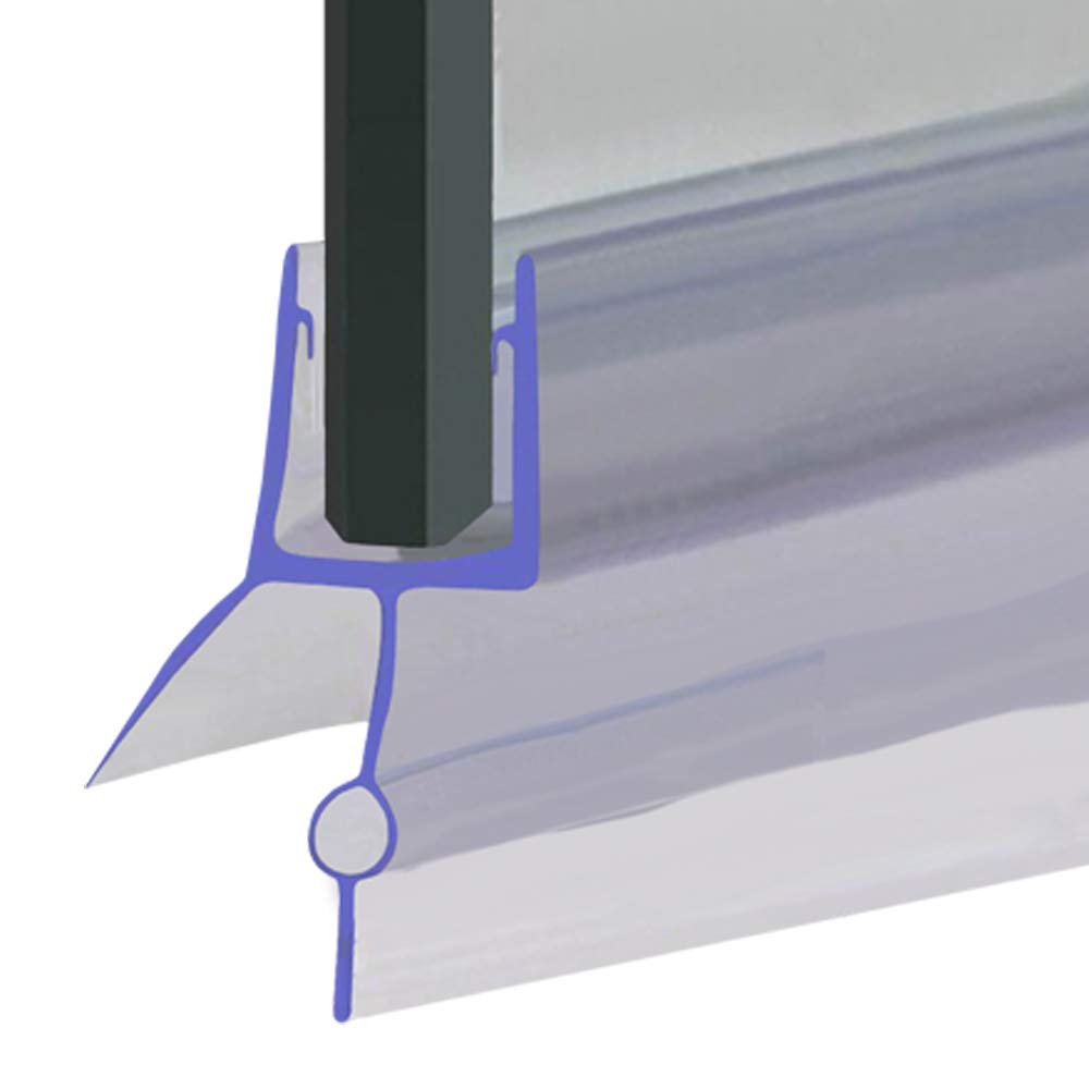 B&Q -  Shower Seal For Screens Doors Or PanelsFits 45 Or 6mm GlassSeals Gaps Up To 16mm900mm LengthSeal006