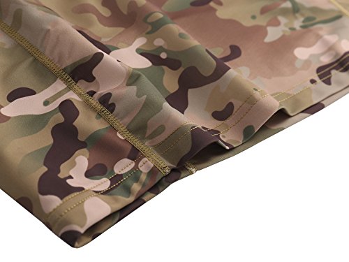 Warchief Tactical Long Sleeve Shirt Camouflage Military T-Shirt Sportswear Mc, Us Xl=Tag Xxl #TOP3