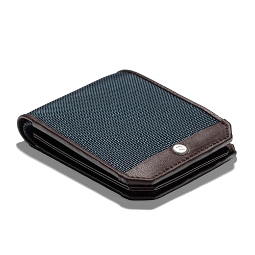 scarters Abundance RFID Protected Nylon Wallet Deep Blue Infinite-Blue - Image 2