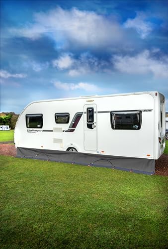 Maypole Draught Skirt Organiser for Caravans & Motorhomes Large Storage Compartments for Outdoor Storage Heavy Duty 420D Oxford Material