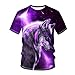 männer Frauen frühling Sommer Casual Slim 3D gedruckt Kurzarm t-Shirt top Bluse 787186233 Kurzarm-Oberteil Split Rollkragen neon Vest let There be Bud Spencer Puffin Marmelade (Weiss) busine