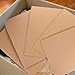 CALLARON 20pcs Corrugated Cardboard Sheets A5 15x21cm Mailing Cardboard for Shipping Packaging DIY Craft Paperboard Industrial Packing Inserts