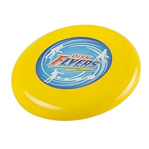 Idena 40005 – Frisbee, ca. 19 cm, sortiert, ideal für den Sommer, im Park und Garten