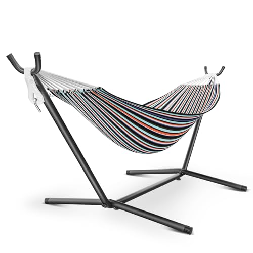 Portable 2-Person Hammock with Stand and Carrying Bag