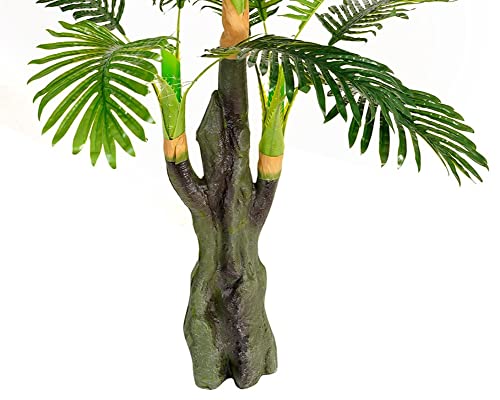 Image of Artificial Palm Tree Big Size I Without Pot I Artificial Plant Areca Palm Plant I Home, Office I 5 FEET Height (1 Piece)