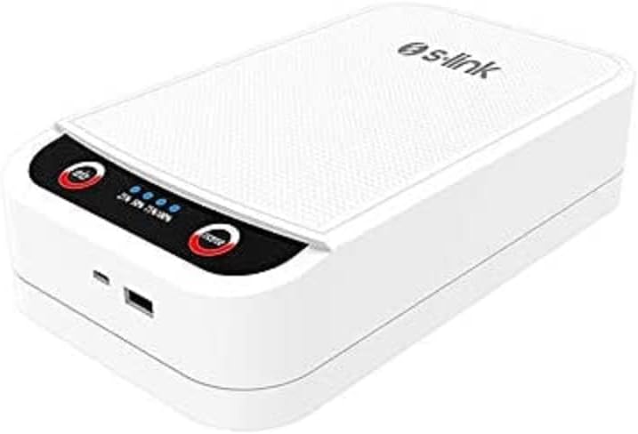 S-link SL- UVS22 Beyaz%99 Virüs ve Bakteri Öldürücü UV Sterilizatör Kutu