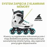 Rollerblade Lightning damskie łyżworolki miejskie, białe i wodne