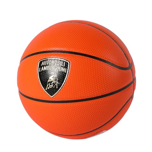 Ballon de basket Lamborghini orange taille 7 pour entraînement et match