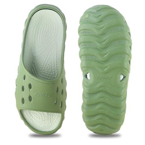 Image of SPARX SFG-5001 Men's Slider | Soft Cushioned Footbed, Anti-Slip Sole & Easy Slip-On Design for Everyday Use