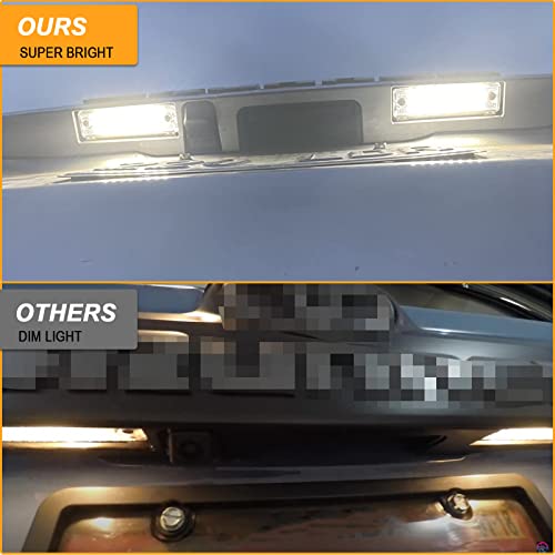 Image of License Plate Light for 1996-2024 4Runner 18-SMD LED|Super Brightness | For 09-22 GX470 /08-22 Sequoia /97-02 Sienna /09-21 Land Cruiser Prado Tag Lights Powered by 18-piece Xenon White