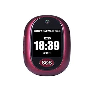 Riiai 4G GPS Tracking Hanger, Mini GPS Persoonlijke Tracker, Waterdichte GPS Tracker, Alarm Praten Klok Voor Kinderen…