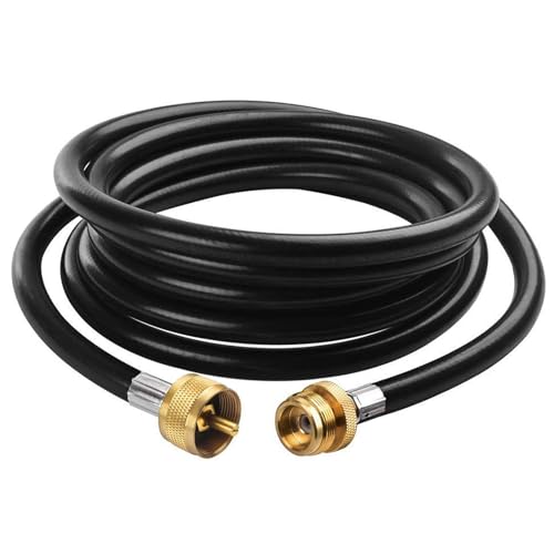 SHINESTAR 12 Feet Propane Hose Extension for Propane Tree, Compatible with Mr. Heater Buddy Heater, Coleman Camping Stove and Other 1LB Propane Appliances