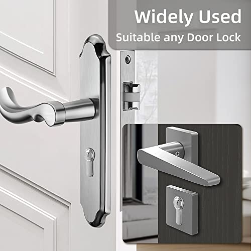 Brass 35/50 Euro Cylinder Lock(85mm), Euro Door Barrel Lock with 3 Keys